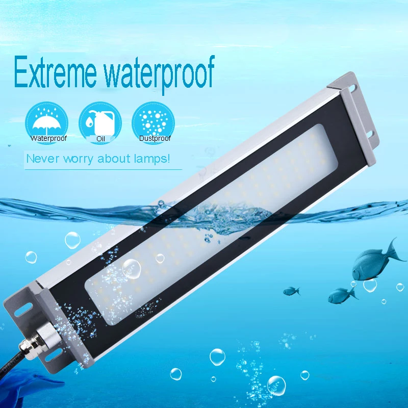 

10W-28W High Brightness Super Slim Larger Light Span LED Machine Tool Working Light Explosion-proof Waterproof For CNC Machines