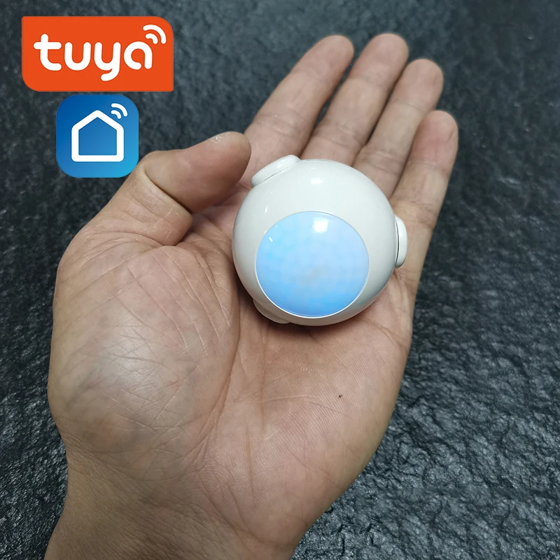 Tuya Smart WiFi PIR Motion Sensor Human Body Sensor Detector Home Alarm System Smart PIR Motion Sensor Tuya Smart Life APP