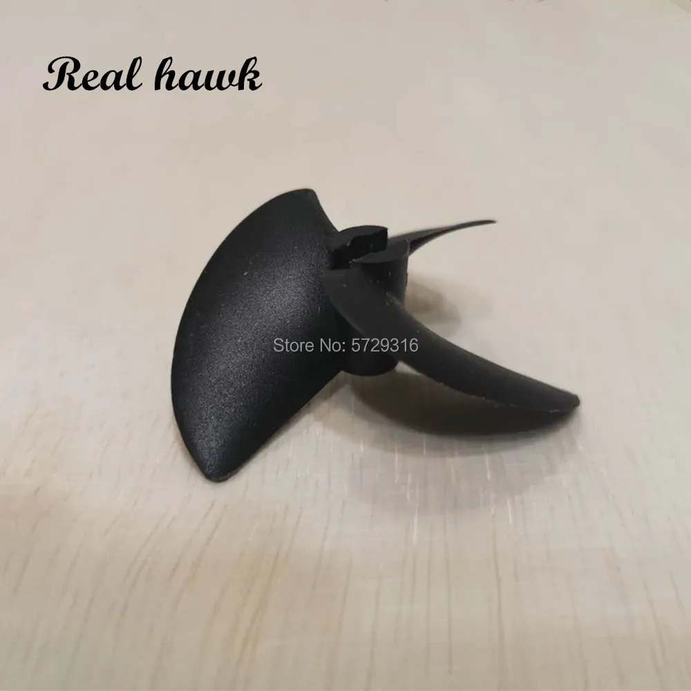 1pcs Rc Boat Propeller 3-Blade Boat Nylon left(CCW)  Propellers For 4.8mm Shaft Rc Boat 3 Blade Plastic Paddles Positive Screw