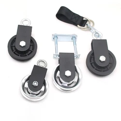 73MM/88MM/95MM Silent Fitness Pulley Gym Weight Lifting Hanging Bearing Traction Wheel Heavy Duty Strength Training Accessories