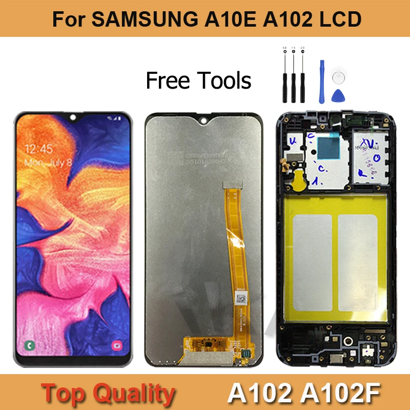 

6.2"For Samsung Galaxy A10E A102 LCD Assembly With Frame Replacement A102U Display Digitizer Screen Repair