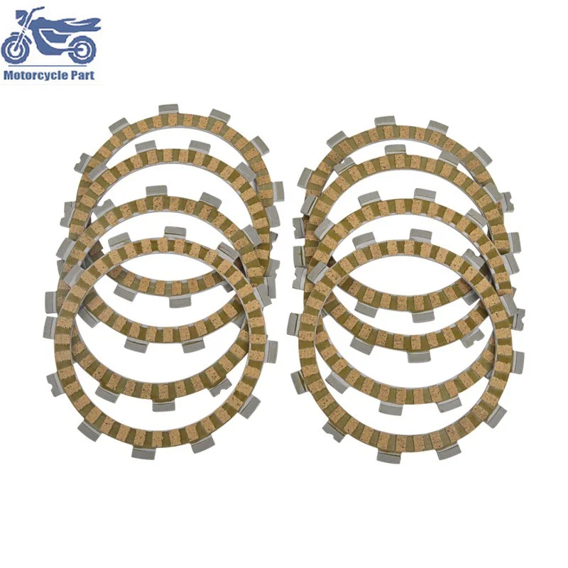 

8pcs Paper 127X115X96X3mm Motorcycle Clutch Friction Plates Kit For Suzuki LT-F 300 LTF 300 LTF300 RM125 GSF400 Bandit GK75B