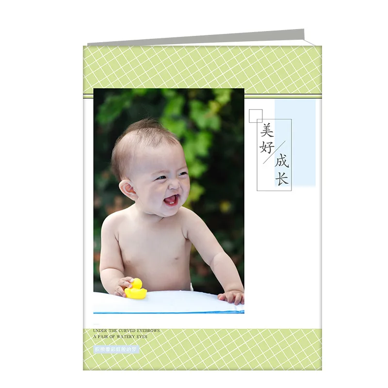 

10 Inch DIY Custom print Photo album/magazine /catalog book,family party album book travel photo 22/36/44 Pages 175X241mm