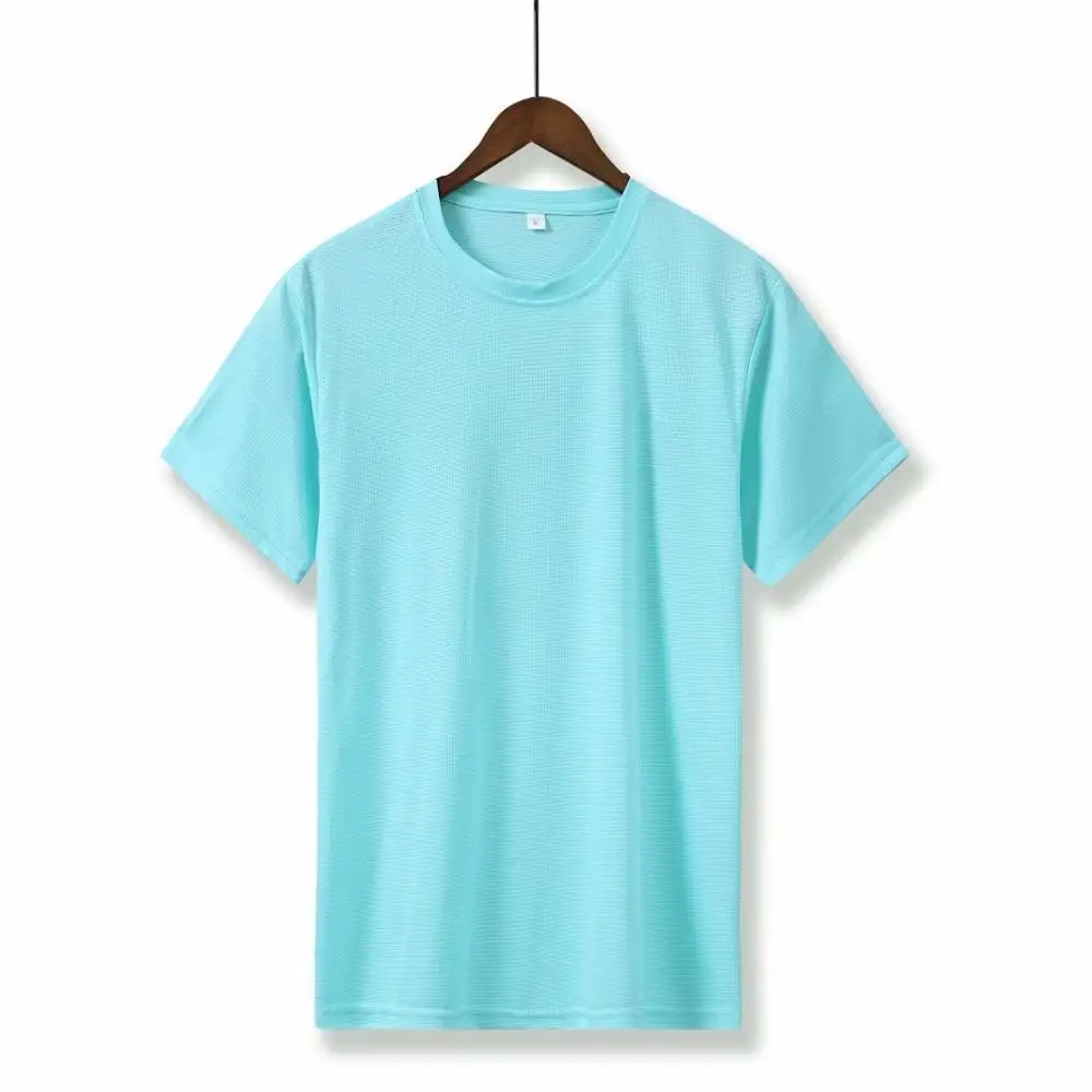 Men Women Kids Running T Shirt Quick Dry breathable Fitness T Shirt Training Clothes Gym Soccer Jersey Solid Sports Shirts Tops