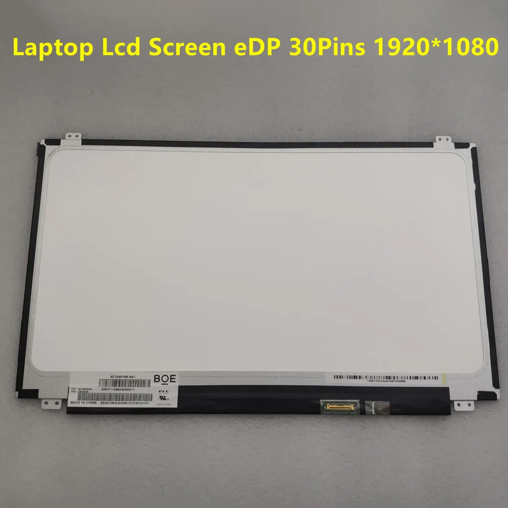 

15.6 Inch Lcd Display Modules NT156FHM N41 NT156FHM-N41 N31 B156HTN03.4 HB156FHM-301 B156HTN03.6 B156HTN03.8 30pin EDP 1920*1080