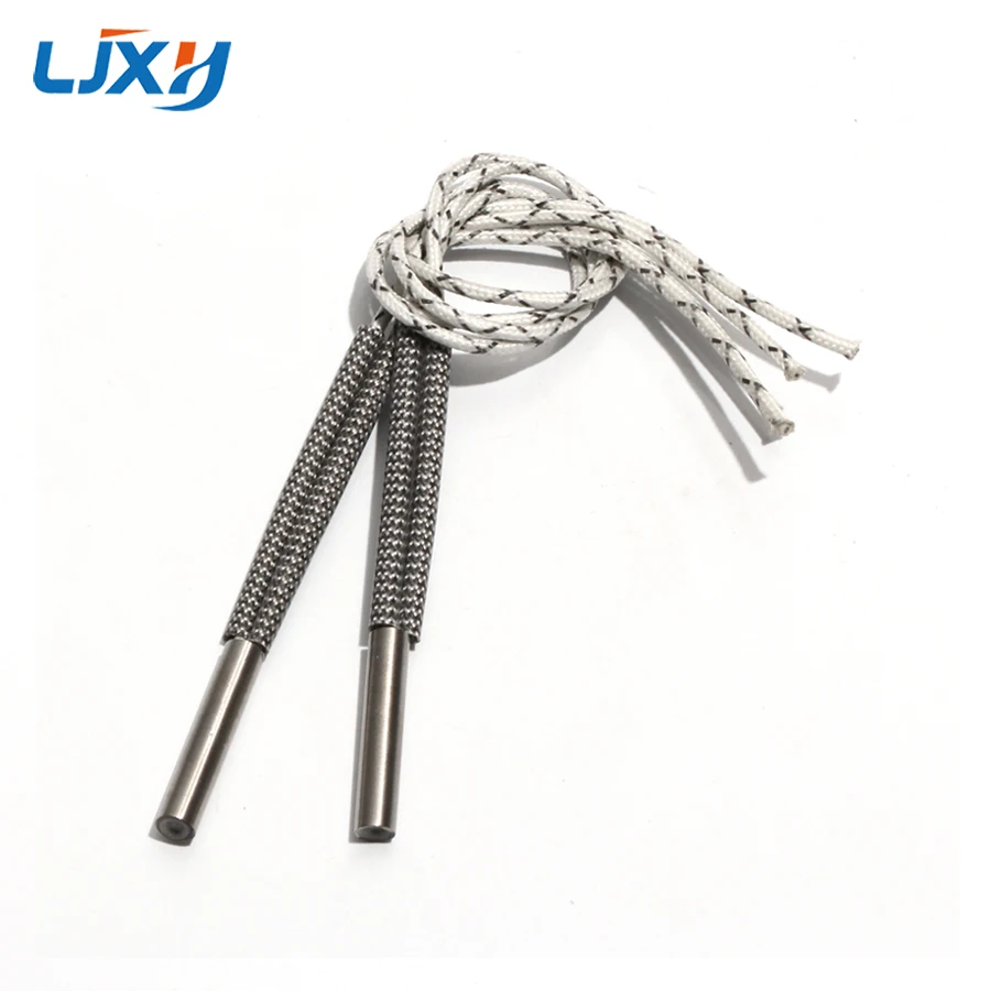 

Цилиндрическая электрическая нагревательная труба низкого давления LJXH 2 шт. 6 мм 30 ~ 55 мм 316SUS трубчатый односторонний нагреватель 12 В/24 В 25 Вт/40 Вт/45 Вт