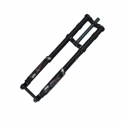 US Stock KKE freno a disco smorzamento sospensione pneumatica 110mm/150mm bicicletta elettrica Downhill forcelle anteriori con ammortizzatore posteriore per Endurobike