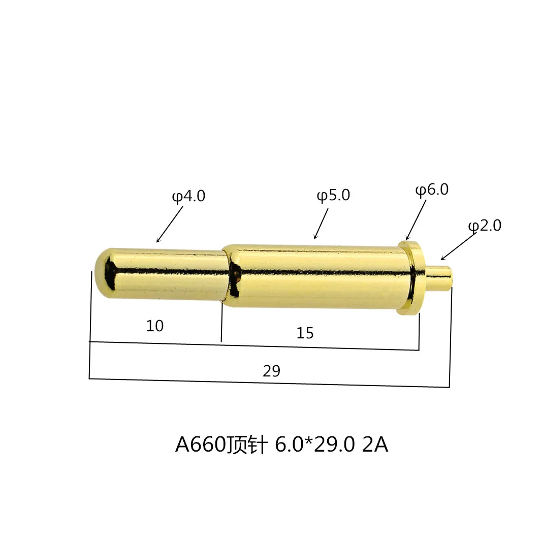 

Antenna Thimble Current Pin Test Probe Plug-in Welding Pogo Pin Connector Double Row Spring Pin A660