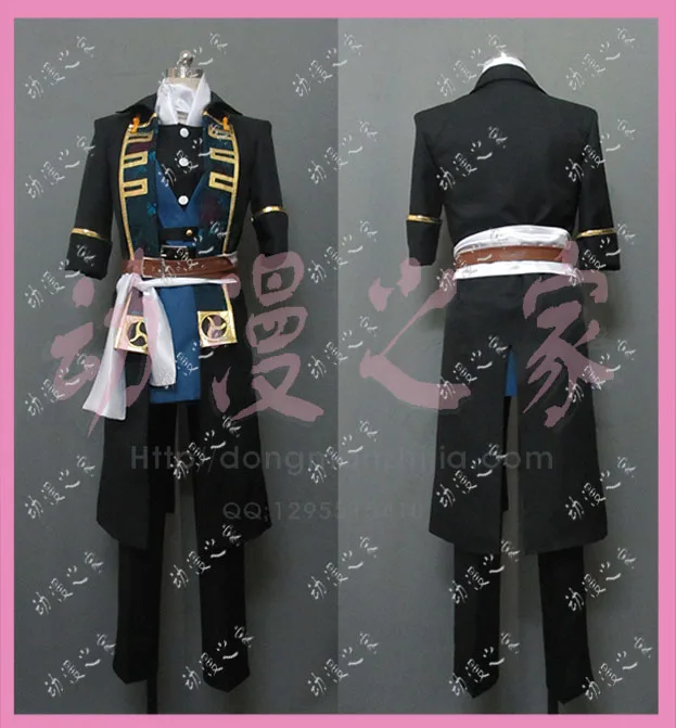 

Hakuouki Shinsengumi Kitan Hijikata Toshizo Halloween Adult Party Suit Christmas Party Clothings Carnival Outfit Cosplay Costume