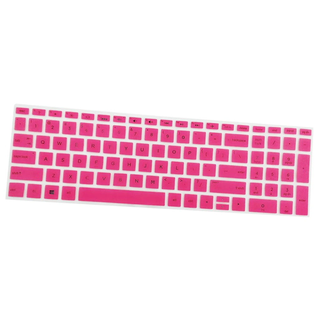 Removable Silicone Keyboard Protector Cover Skin For HP 15.6 inch BF Desktop Laptop Keyboard Covers Gradient keyboard film