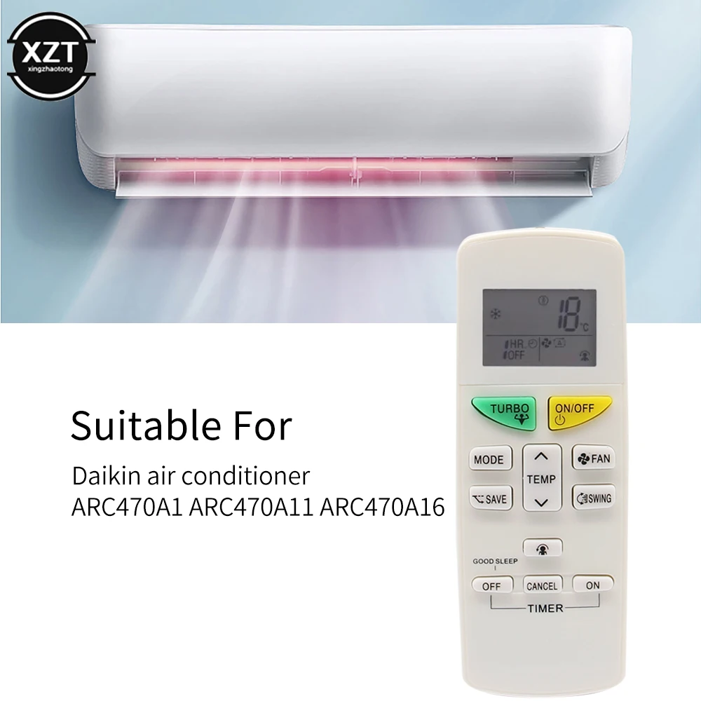ريموت مكيف Daikin: كل ما تحتاج معرفته عن ريموت مكيف Daikin ARC470A1