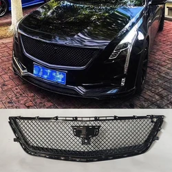 V Style Front Sport Hood Racing Grill for Cadillac CT6 2016-2017 Car Accessories Not Frame
