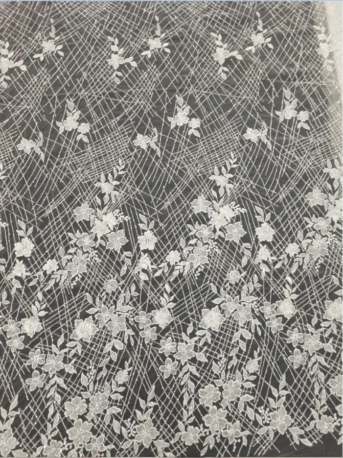 

sequinces lace fabrics embroidery sequinces bling lace wedding dresses fabrics stages dress fabric