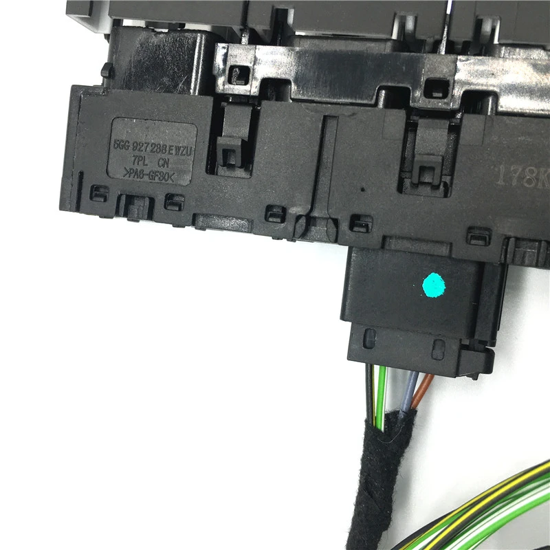 For VW Golf 7 MK7 Reversing radar Parking Assist TPMS Tire Pressure Monitoring Switch Button Wiring Harness Cable 5GG 927 238 E