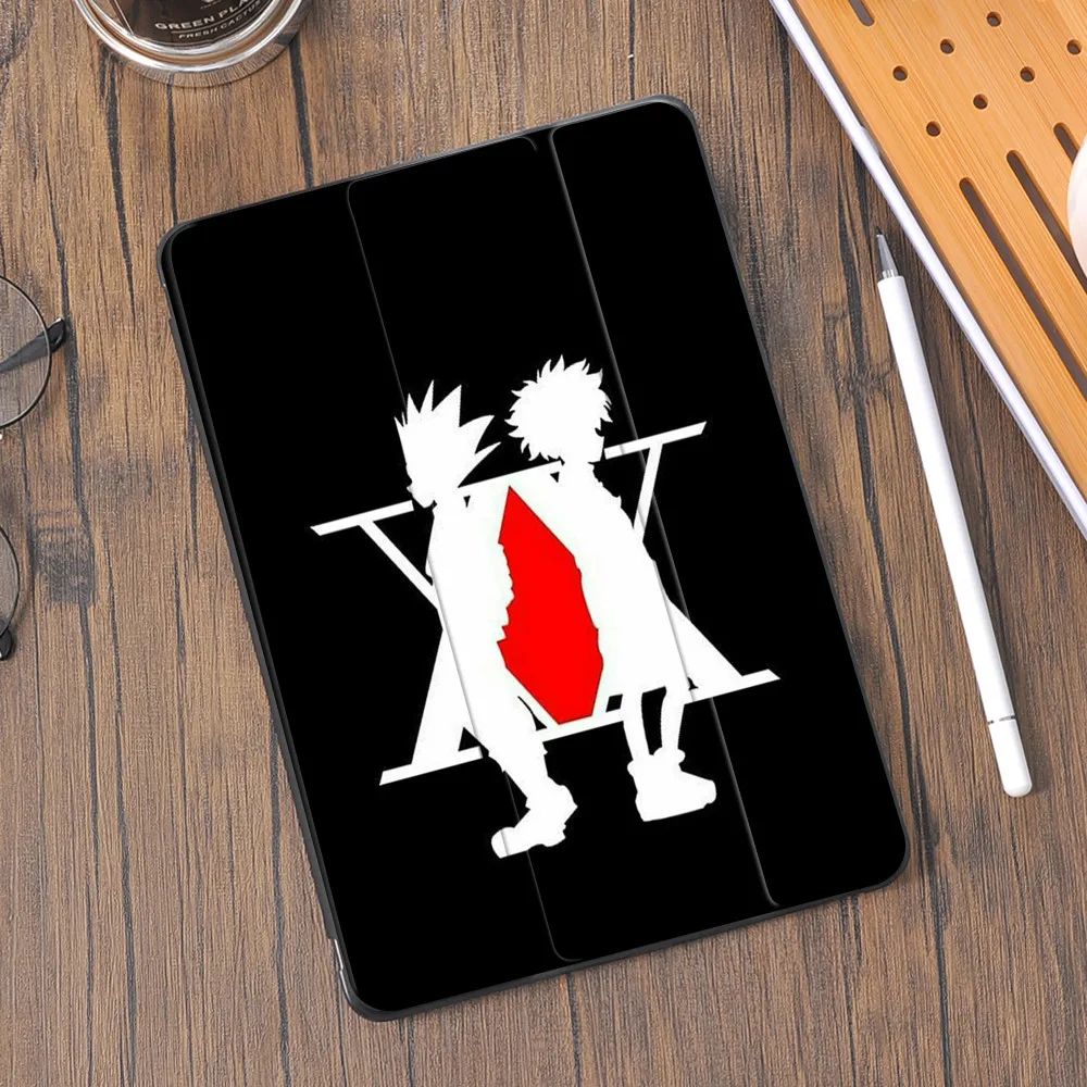 Anime Case for iPad 8th Generation 2020 Air 4 Pro 11 2021 Mini 5 Tablet Shell Hunter x Hunter 10.2 7th 9.7 12.9 6th Air 2 3 2019