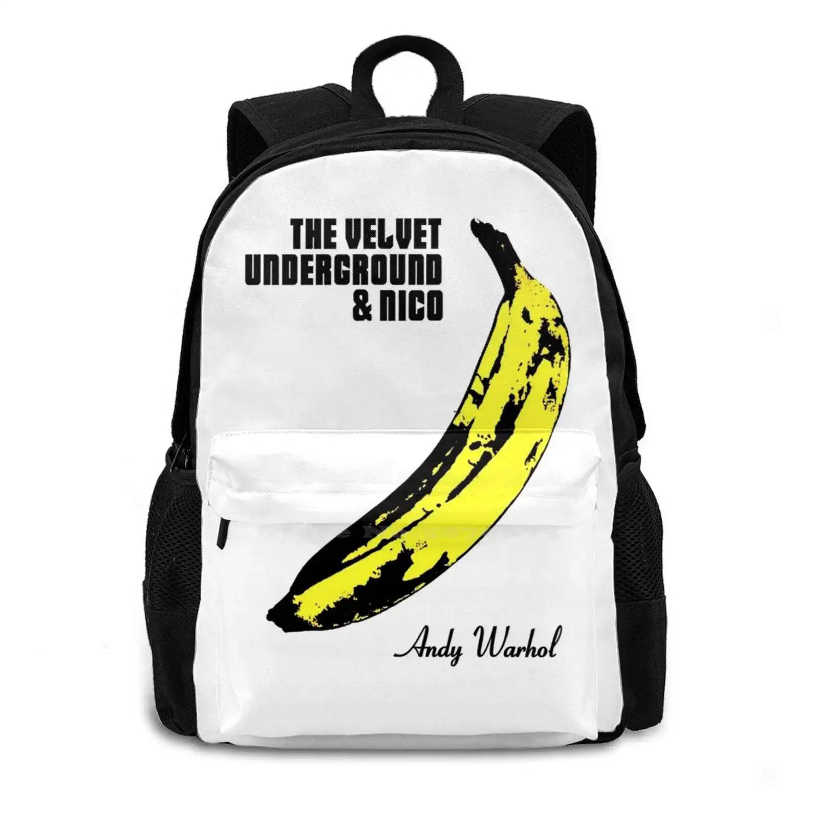 Velvet Underground & Nico Shirt Sticker Hoodie Mask School Bag Big Capacity Backpack Laptop 15 Inch Velvet Underground