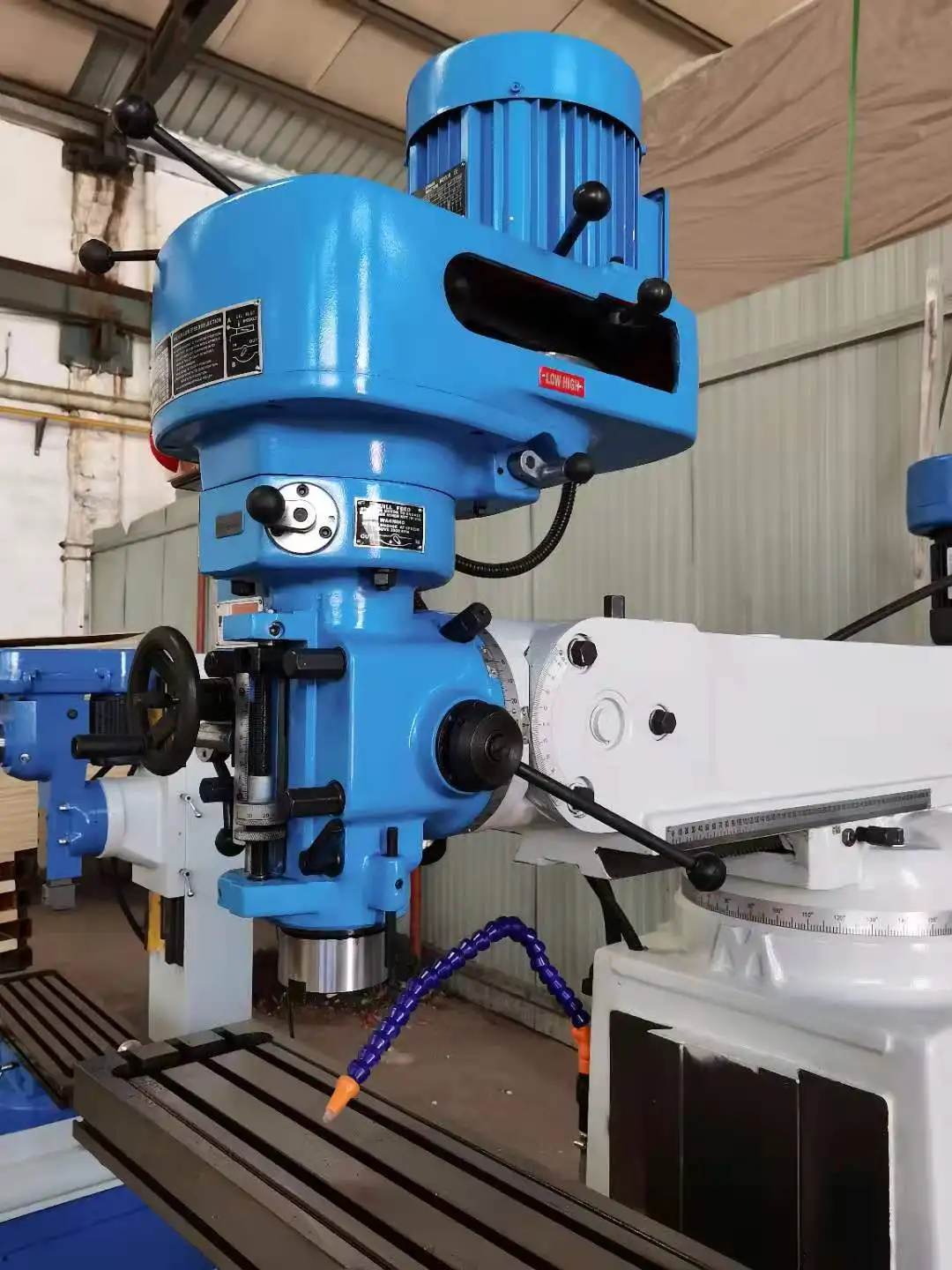 4H-C milling machine with slotting head