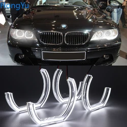 For BMW 3 Series E46 Coupe Cabrio Convertible 2004 2005 2006 LCI Excellent DTM Style Ultra bright led Angel Eyes rings