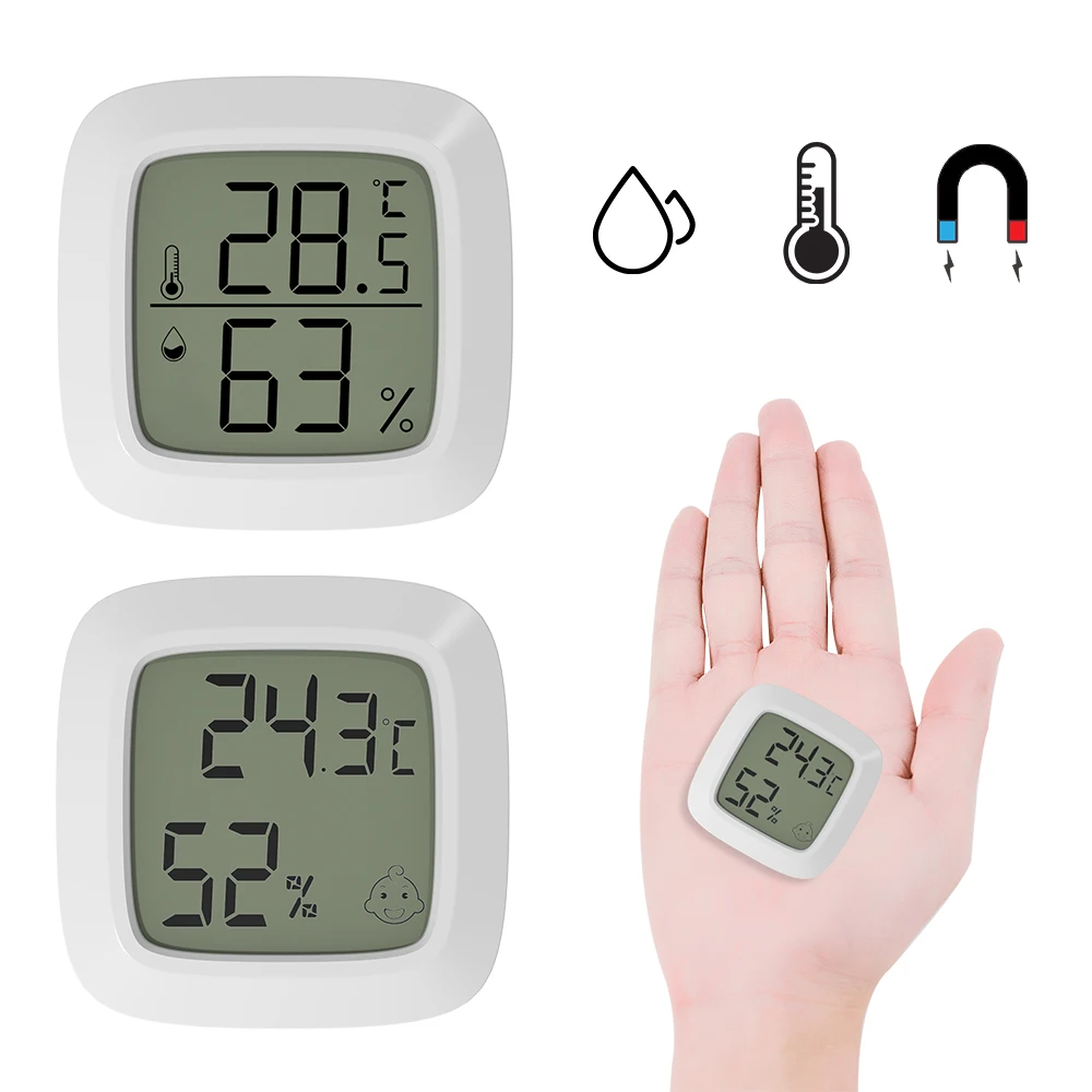 

Mini LCD Digital Hygrometer Thermometer Indoor Electronic Temperature Humidity Meter Sensor Gauge Weather Station Higrometro