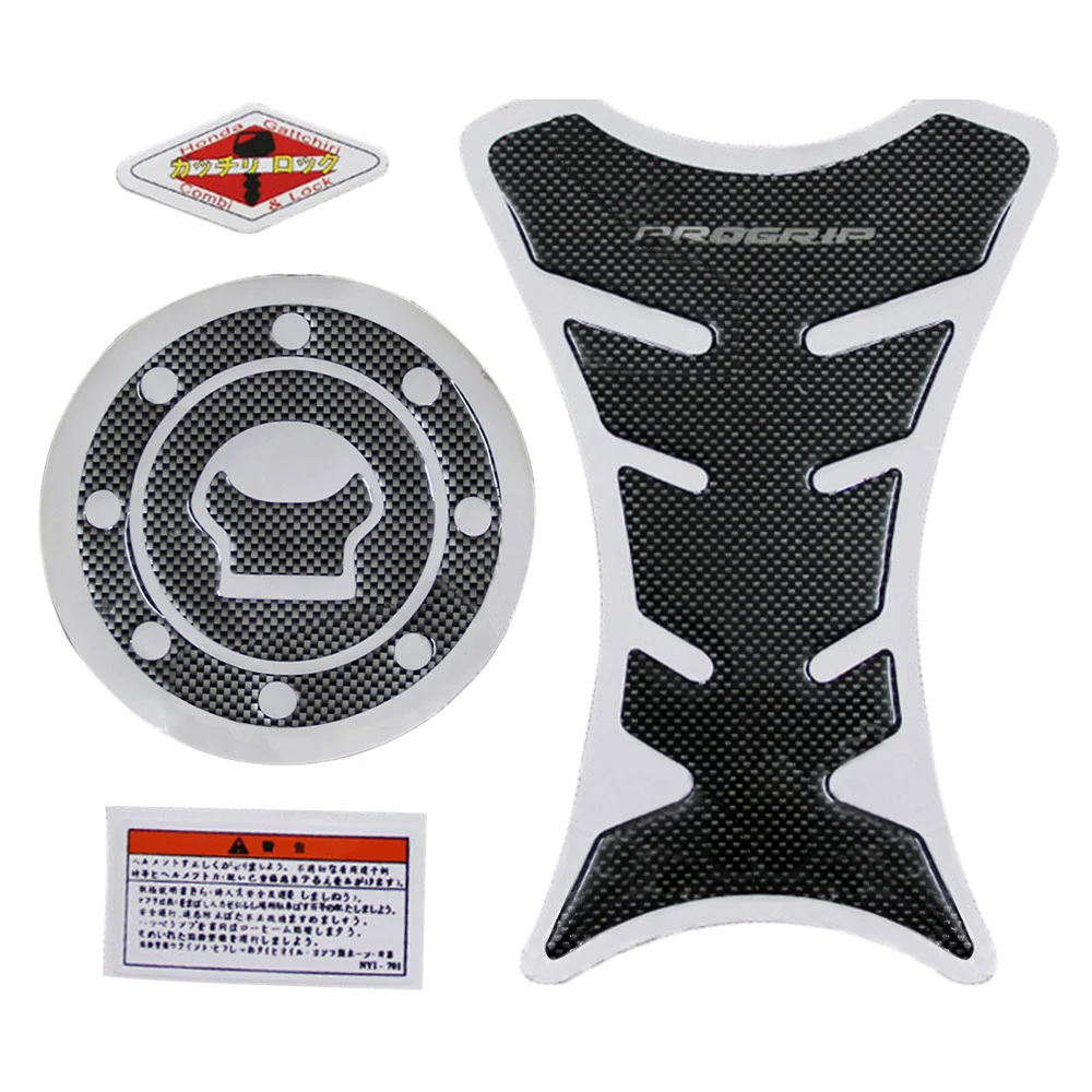 Yetaha 2Pcs Fuel Gas Oil Cap Tank Pad Sticker For Suzuki GS500/RGV 250 Hyosung GT250R/GT650R GV650 Motorcycle Accessories