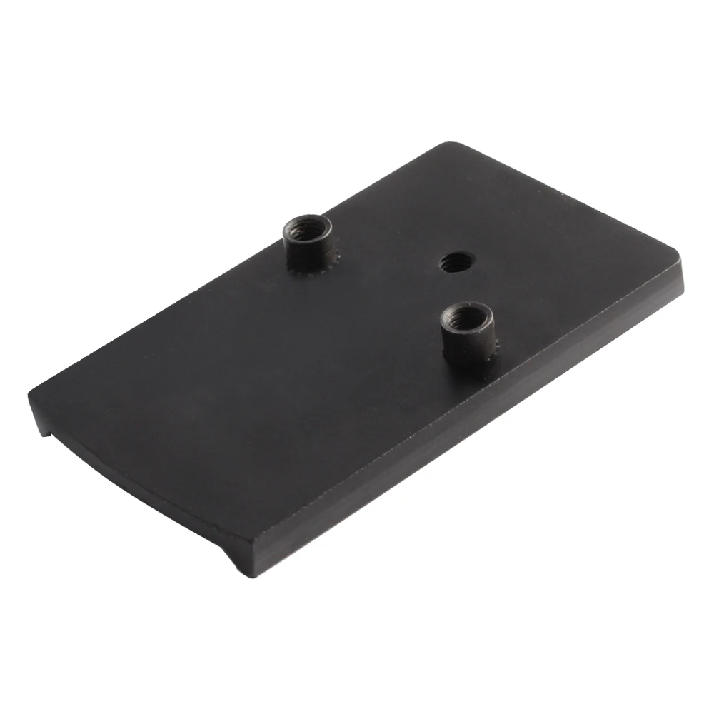 Tactical Glock Plate Base Mount Fits RMR VISM Red Dot Sight for Real fire Caliber Rear Sight