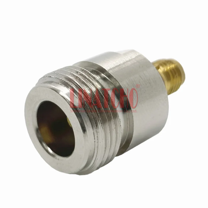 RF 50Ohm Coaxial Copper N Female to SMA Female Antenna Adapter Connector