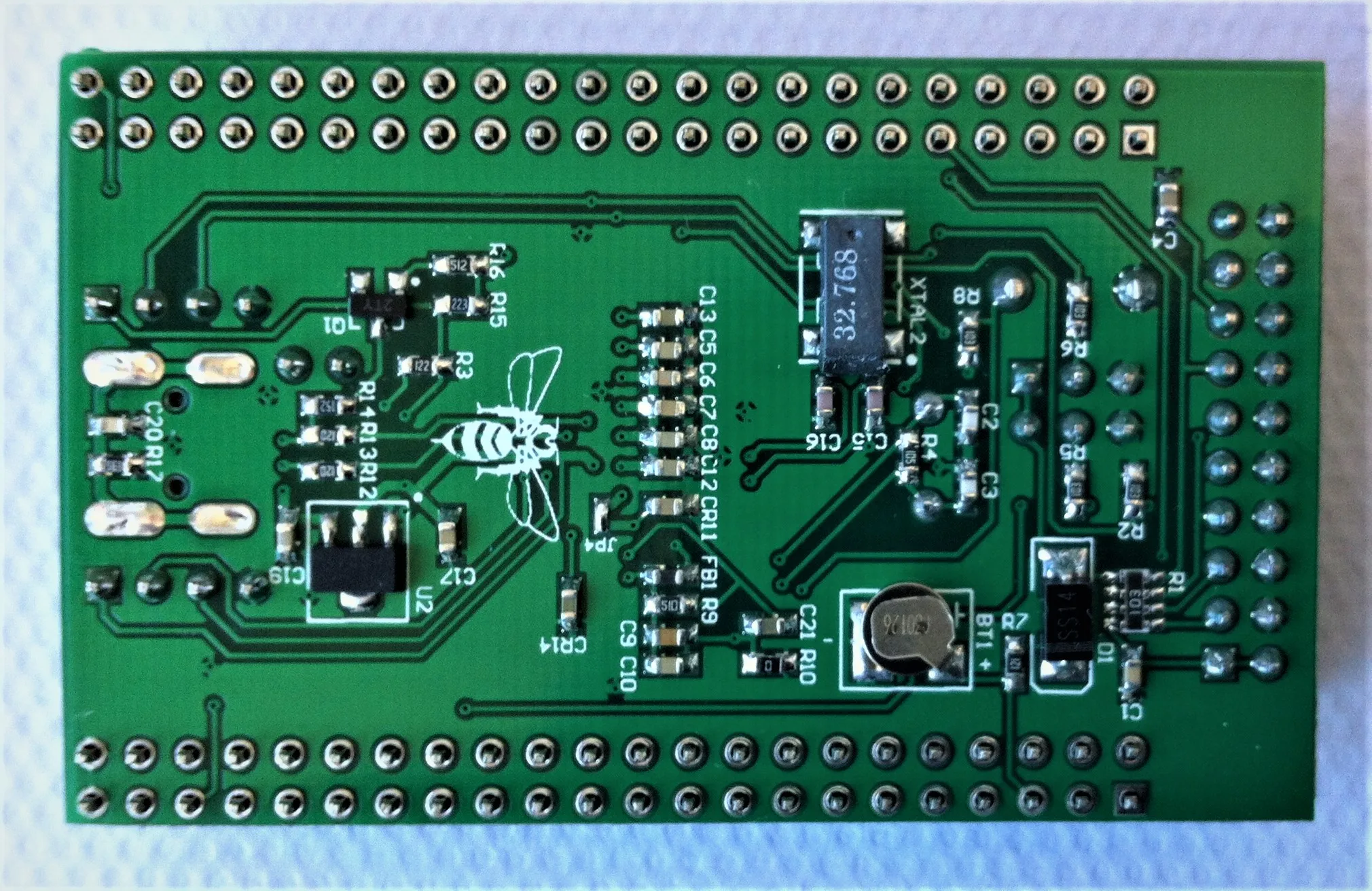 Материнская плата STM32F407VET6, минимальная системная макетная плата STM32F407VE, обучающая плата