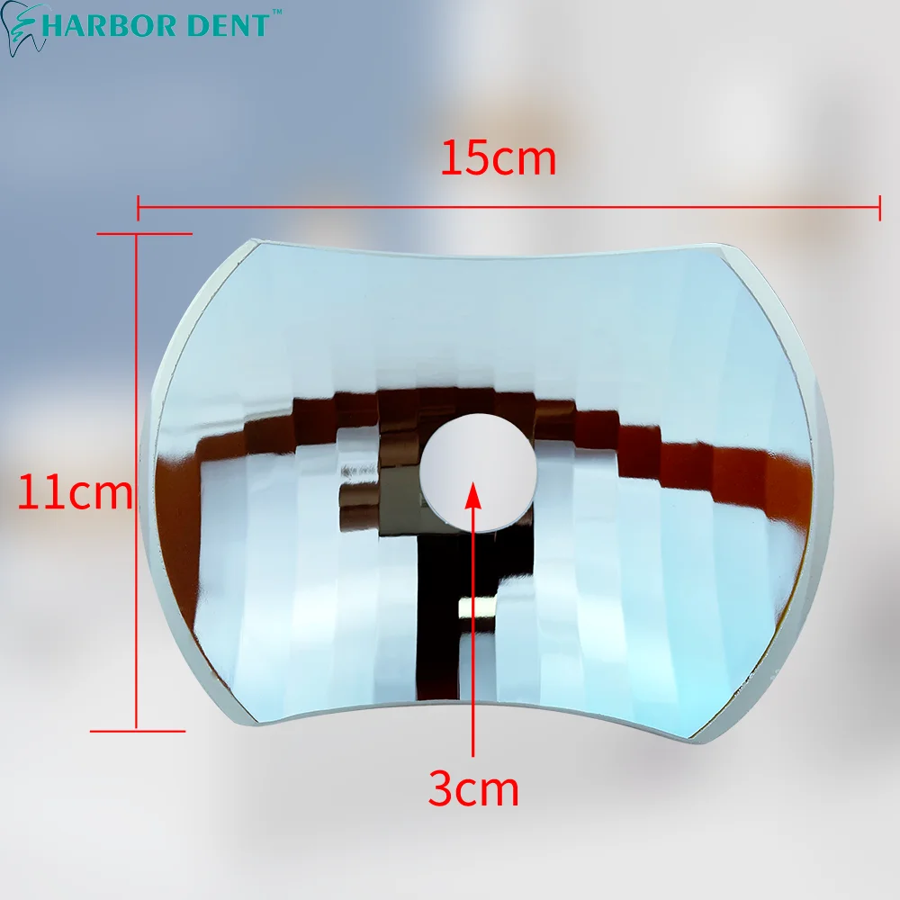 Dental Oral Halogen Lamp Shell Dental Chair Accessories Square Reflective Lenses Spare part