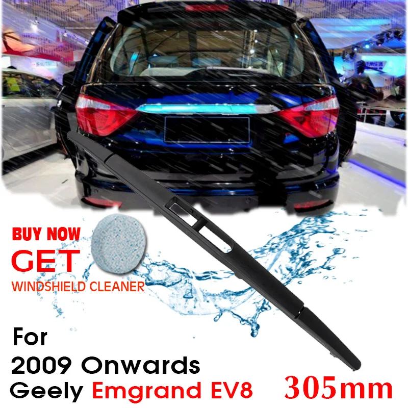 

Car Wiper blade Rear Window Windscreen Windshield Wipers For Geely Emgrand EV8 Hatchback 320mm 2009 Onwards Auto Accessories