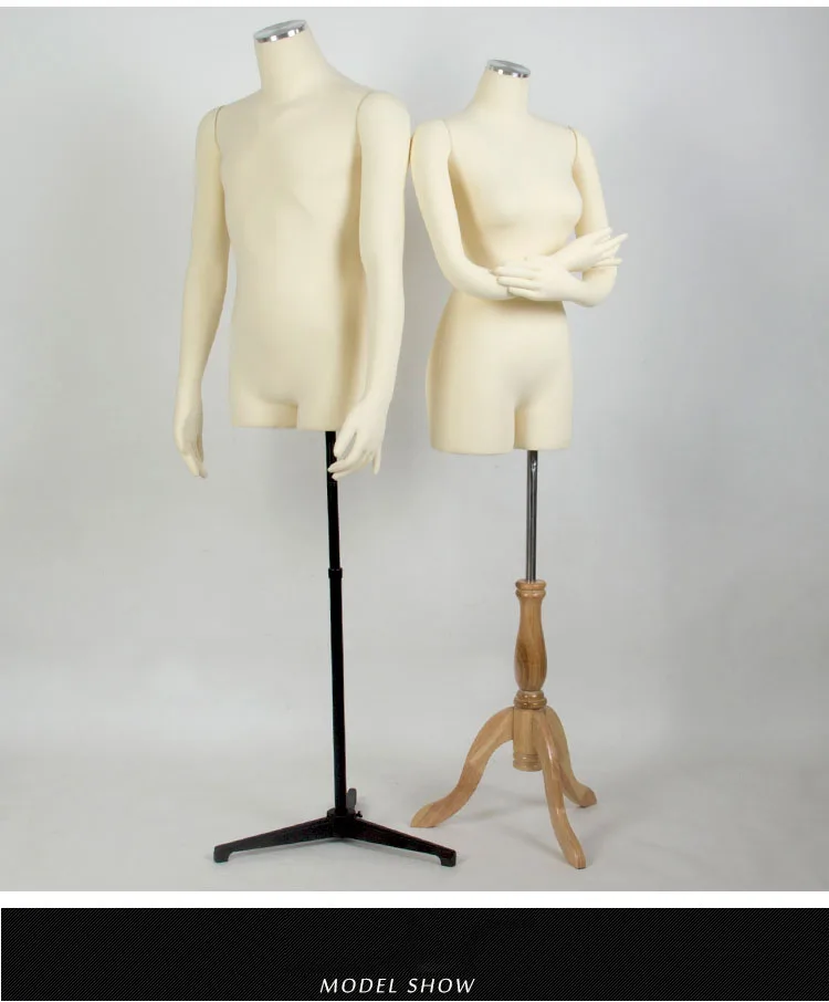 

Fashion Mannequin Men's and Women's Bendable Body Rack Fitting Dummy Model