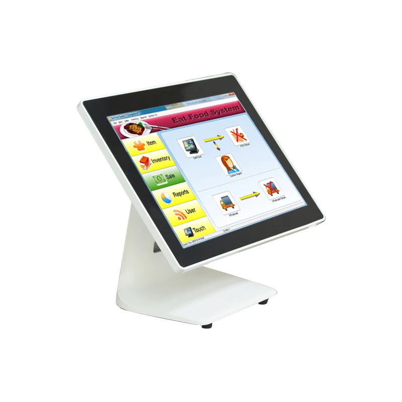 

J1900 POS system for retailers capacitive touch screen POS machine fanless cash register high quality punto de venta