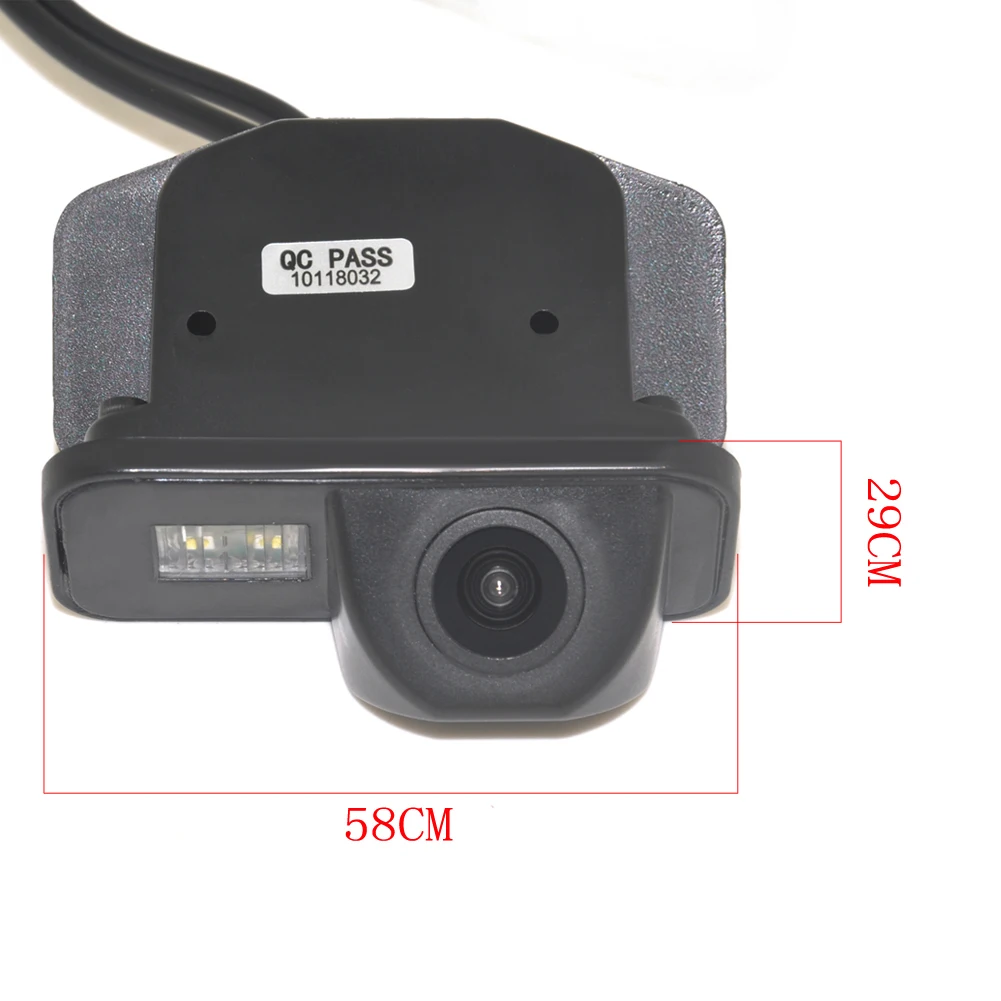 Car Dynamic Trajectory Reverse Backup Rear View Camera For Toyota Corolla Auris Avensis T25 T27 Vehicle Tracks Parking Camera