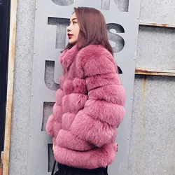 Winter Thick Warm Faux Fur Coat Women Plus Size 6XL Long Sleeve Faux Fur Jacket Luxury Winter Fur Coats