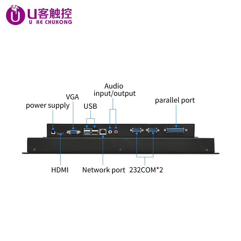 Промышленный планшет 10, 12, 15, 17, 19 дюймов, встроенный Wi-Fi резистивный сенсорный экран, все в одном, компьютер, водонепроницаемый,