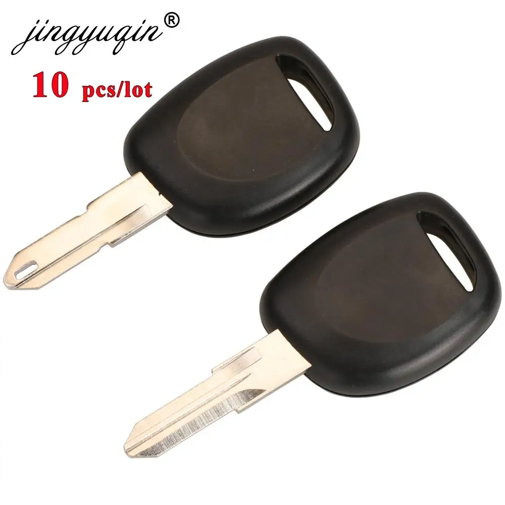 10pcs Transponder Car Key Blank Shell for Renault Kangoo Duster Clio Twingo Master Nissan Primastar Kubistar Dacia Logan Sandero