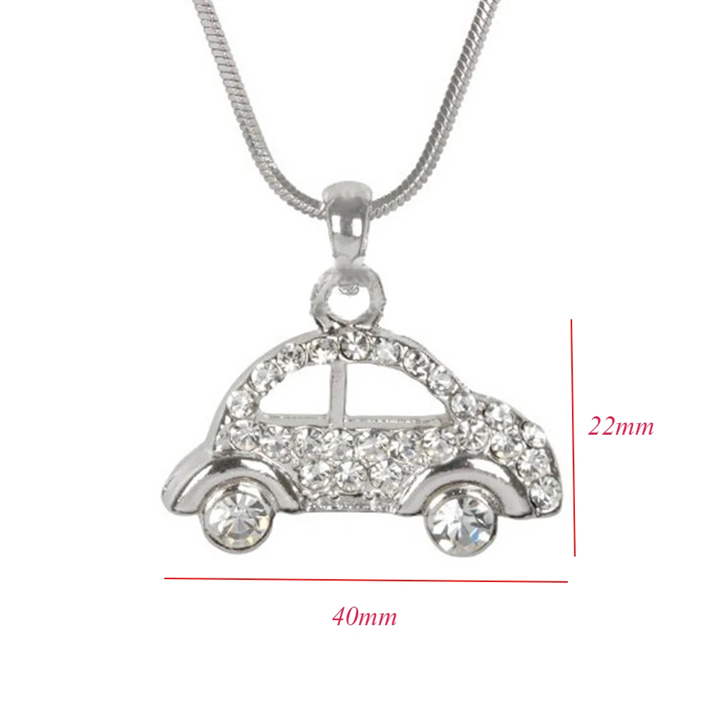 Crystal Element Volkswagen Beetle Bug Pendant