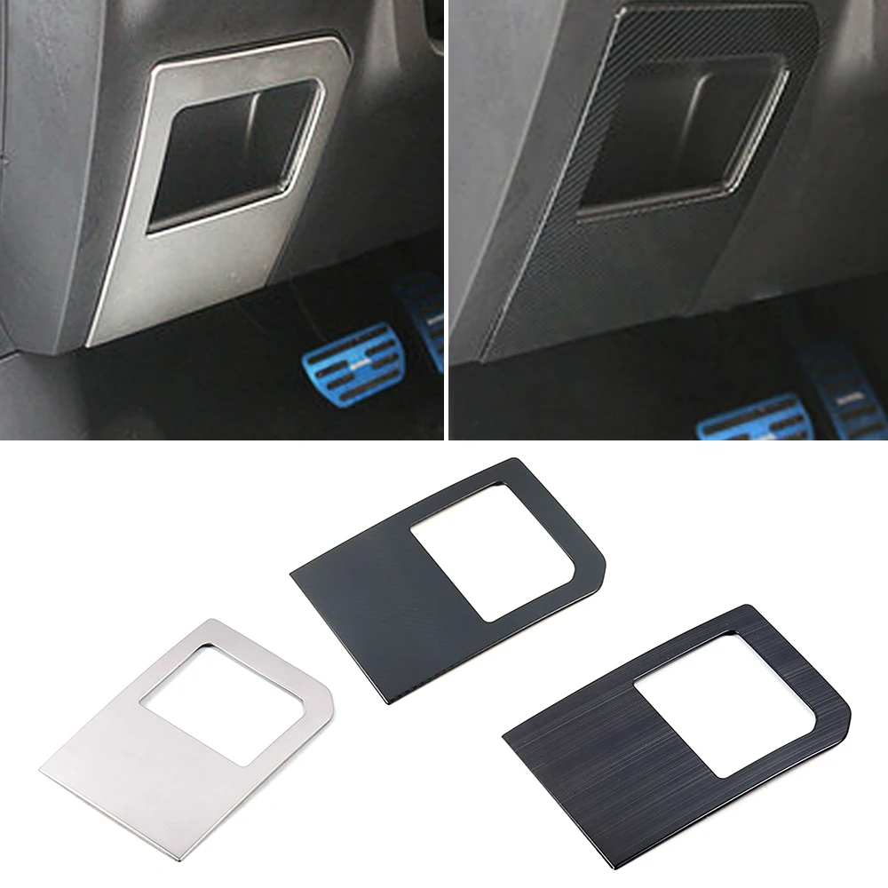 For Haval F7 F7X 2018-2021 Driver Side Glove Storage Box Handle Frame Trim Stainless Steel Decorative Sticker