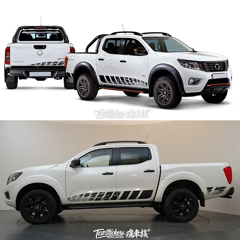 Car stickers FOR Nissan Navara Stealth pickup car decoration modified body stickers