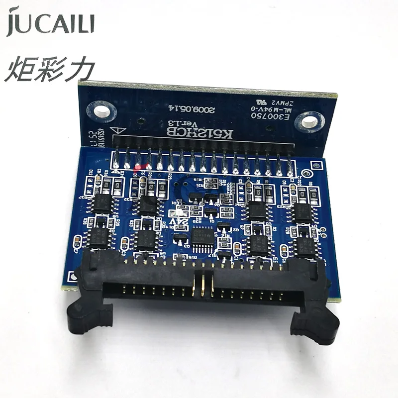 Jucaili 뜨거운 판매 1pc UMC 연결 카드 Konica 512 14pl 35pl 42pl Myjet Allwin Yaselan 잉크젯 프린터 연결 보드