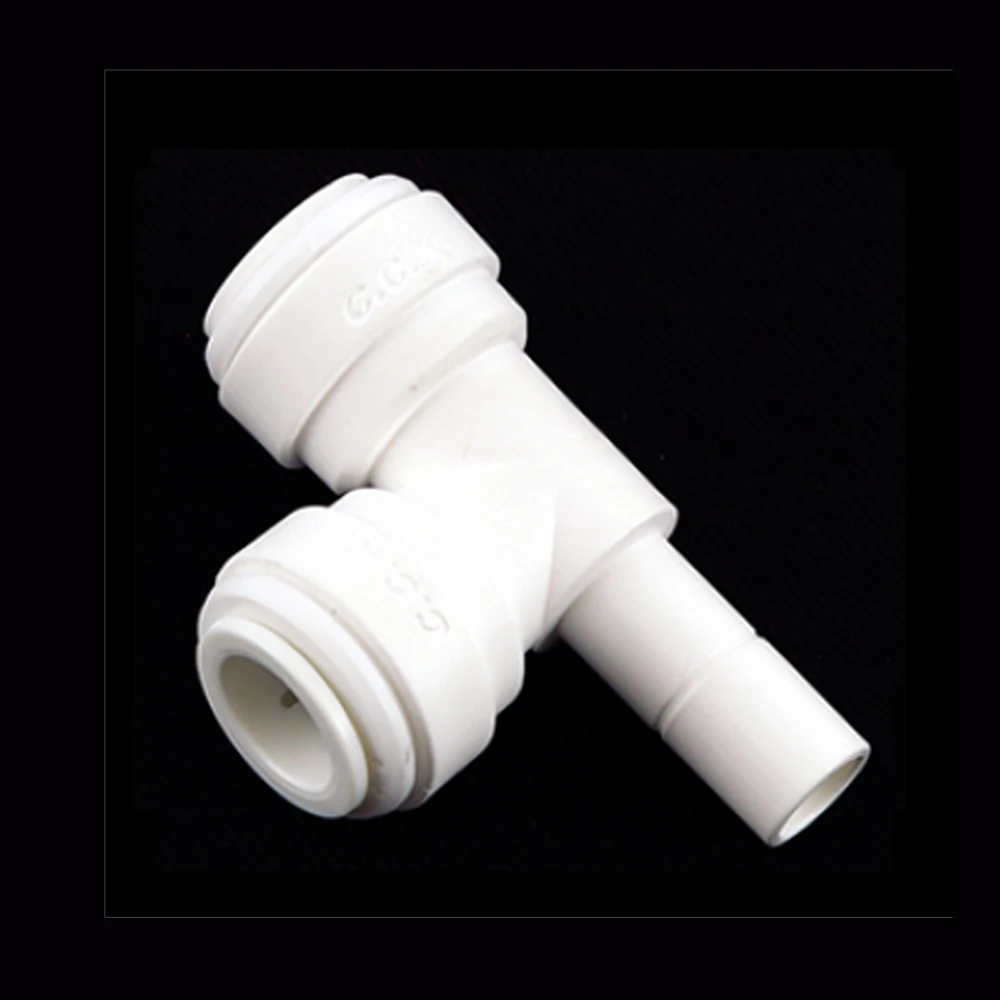 Filtro de água e haste de encaixe de osmose reversa tee 4sst4 6sst6