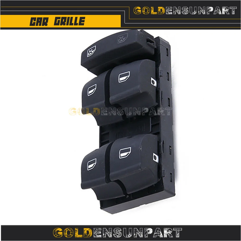 

4F0 959 851 F Driver Side Electric Master Power Window Switch For AUDI A3 A6 S6 C6 Allroad Q7 RS6 4F0959851F 4F0 959 851 C