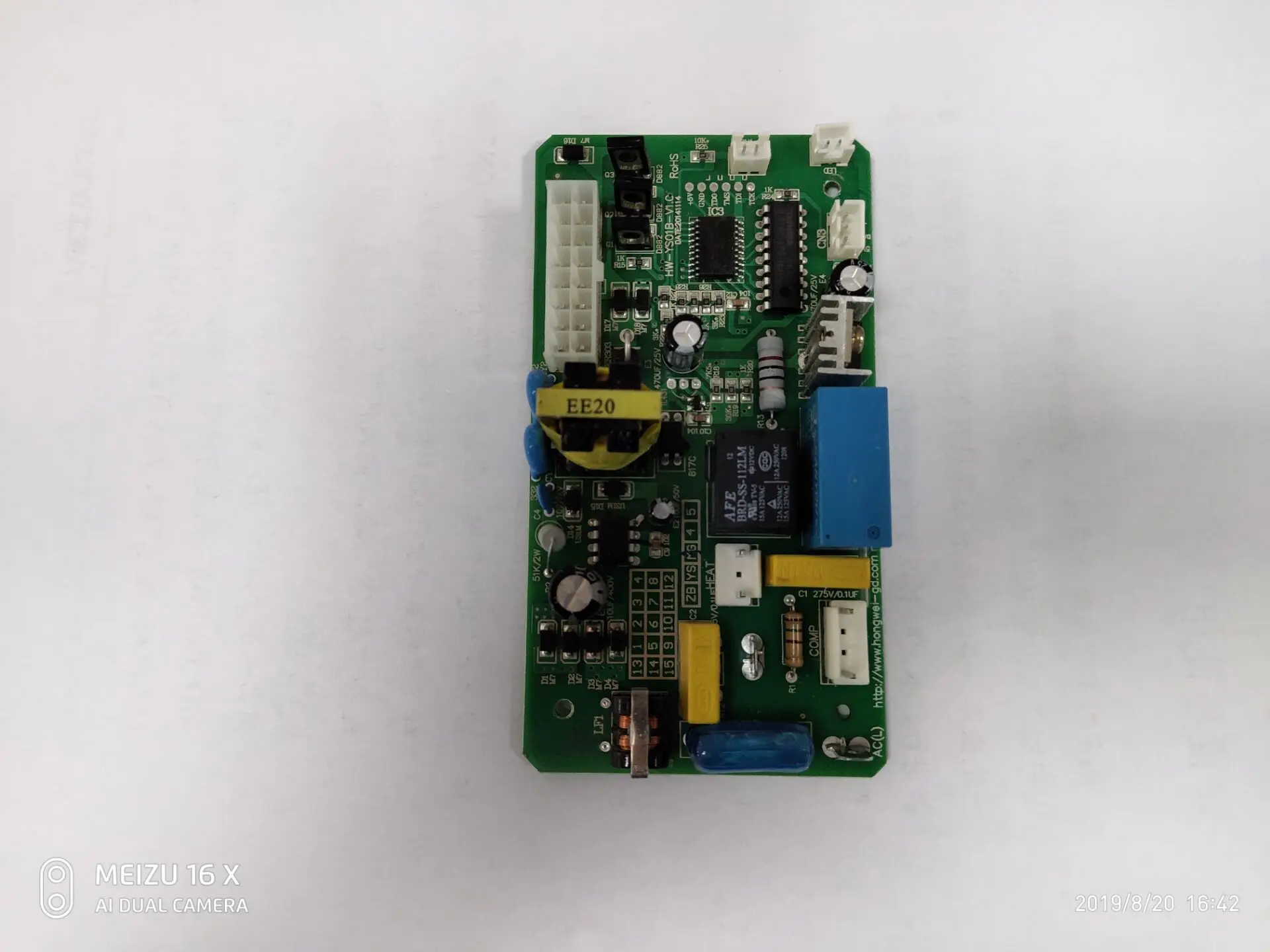 Tablero de Control del gabinete del vino del cigarro del compresor Ys06, tablero de circuito PCBA, tablero de computadora Ys01b, tablero de alimentación