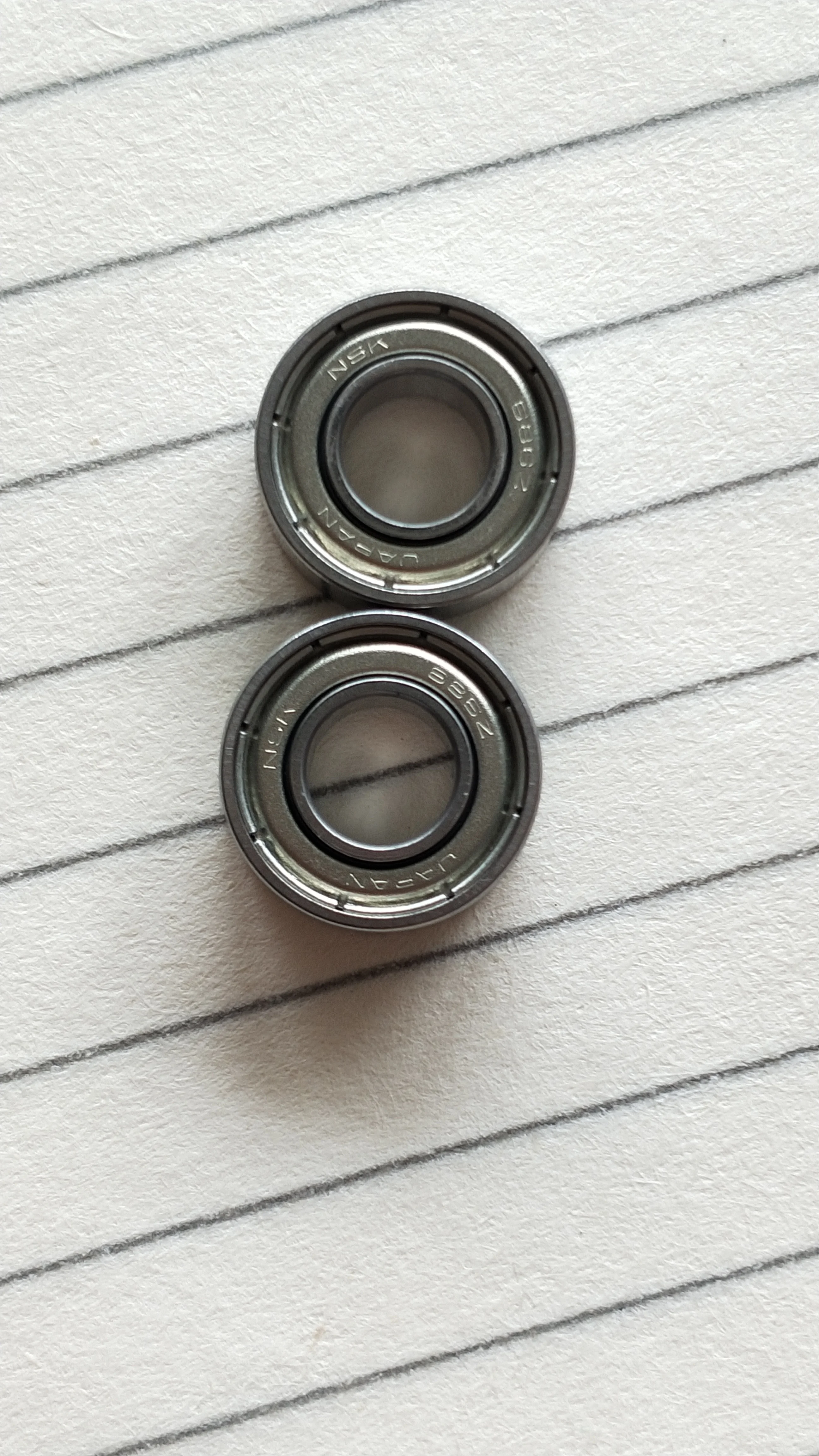 80 Stück Original NSK Miniatur-Kugellager 686ZZ 6*13*5mm L-1360ZZ 686AT12ZZ 686Z 686 Lager 6x13x5 – Detail 2