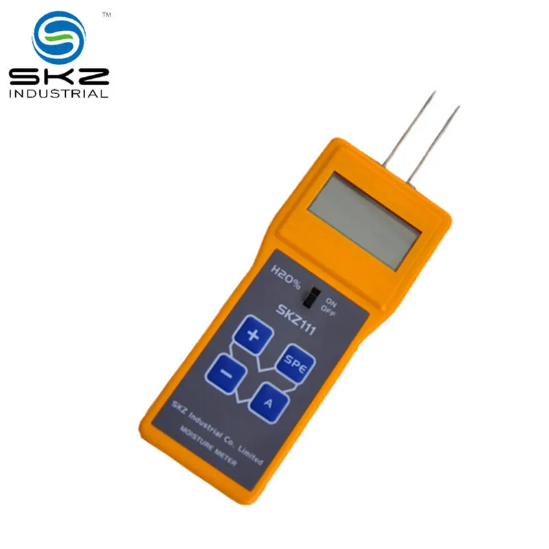 Digital Tester LCD Pork Beef Lamb Chicken Moisture Analyzer with SKZ111C Portable Meat Moisture Meter