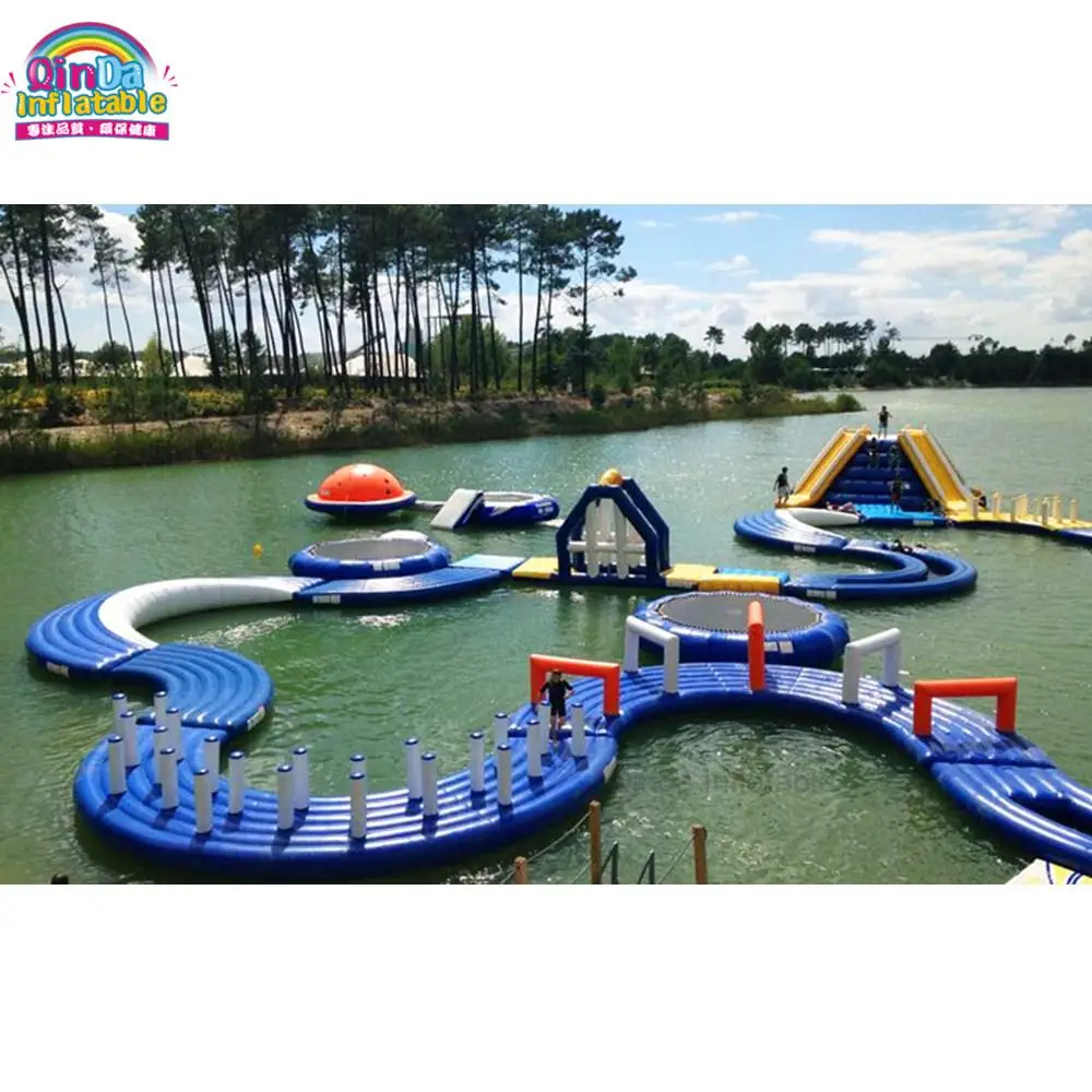 Design Customized Inflatable Ocean Game Park Popular Inflatable Water Park For Sale