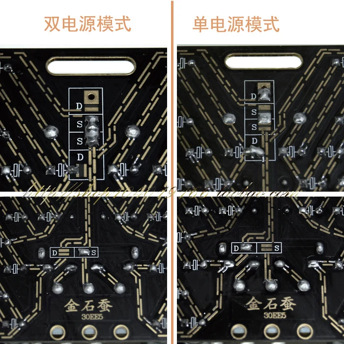 Dual Power Filter Rectifier Board 63V25000UFx2 Parallel Low ESR Single and Double Selection