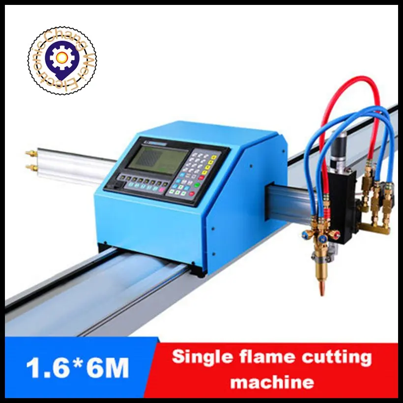 Sistema portatile di controllo di taglio di CNC dell'attrezzatura di taglio del plasma di CNC che taglia il piccolo colpo 1.6M × 3-6M di elaborazione del piatto d'acciaio del metallo