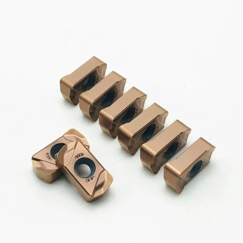 Inserto per tornitura mmj AH130 insert MJ AH725 inserto per taglio rapido a doppia faccia in metallo duro LNMU 0303