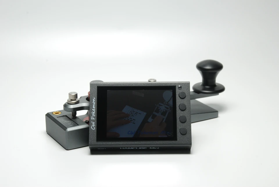Hamcube Pokemon CWトレーナー Telegraphの練習のためのディスプレイ付きの最新のhammcubeミニcw