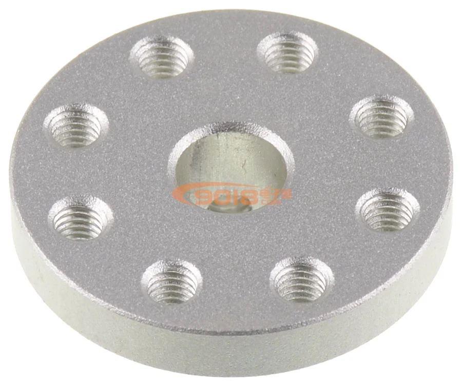 Precision Aluminum Flange Couplings Rotating Coil Rotating Couplings Hub Hole Inner Diameter 8MM Negative Tolerance